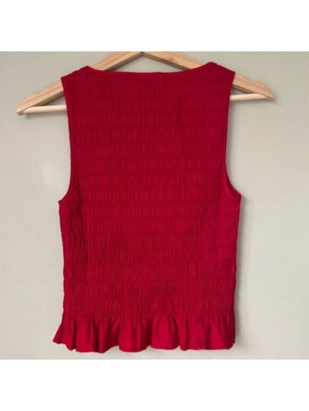 NEW Reformation Laguna Two Piece Matching Midi Skirt Set Lipstick Red US 2 UK 4 - Picture 11 of 14